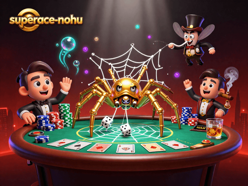 Engage in thrilling gameplay at superace-nohu as you spin with golden card features.