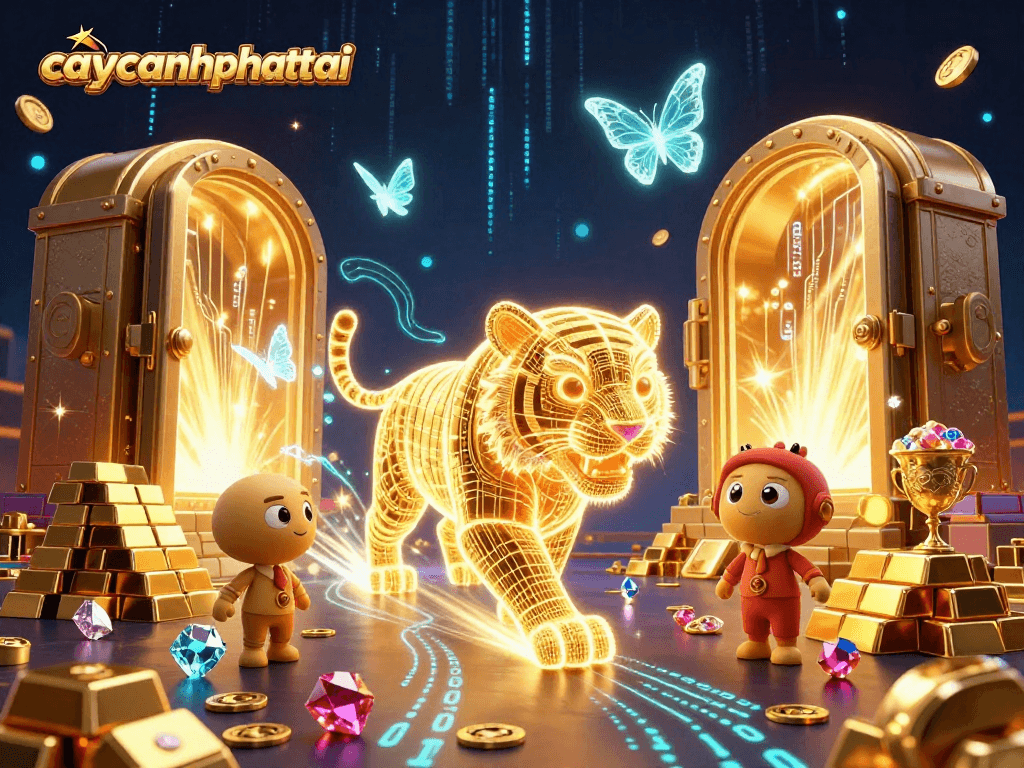 Win big with caycanhphattai while exploring a vibrant digital casino filled with treasures.