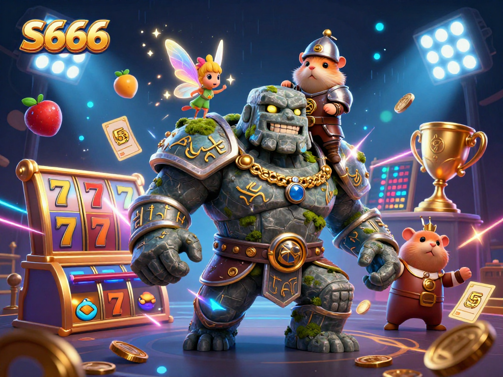 S666 elevates gaming excitement with dynamic casino-themed visuals and magical characters.
