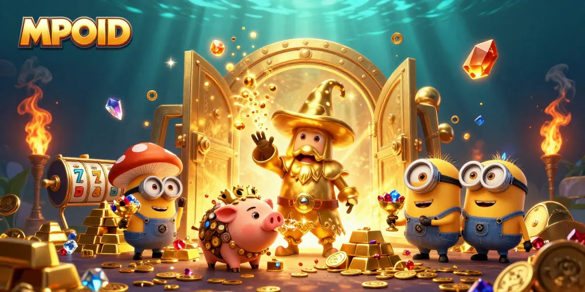 Experience MPOID's magical gaming world where enchanting treasures and luck come together to win big.