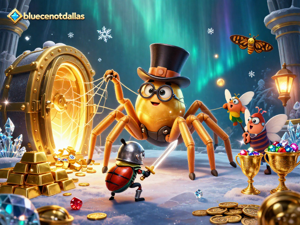 Menangkan jackpot di bluecenotedallas dengan harta karun berkilau dan aksi seru!