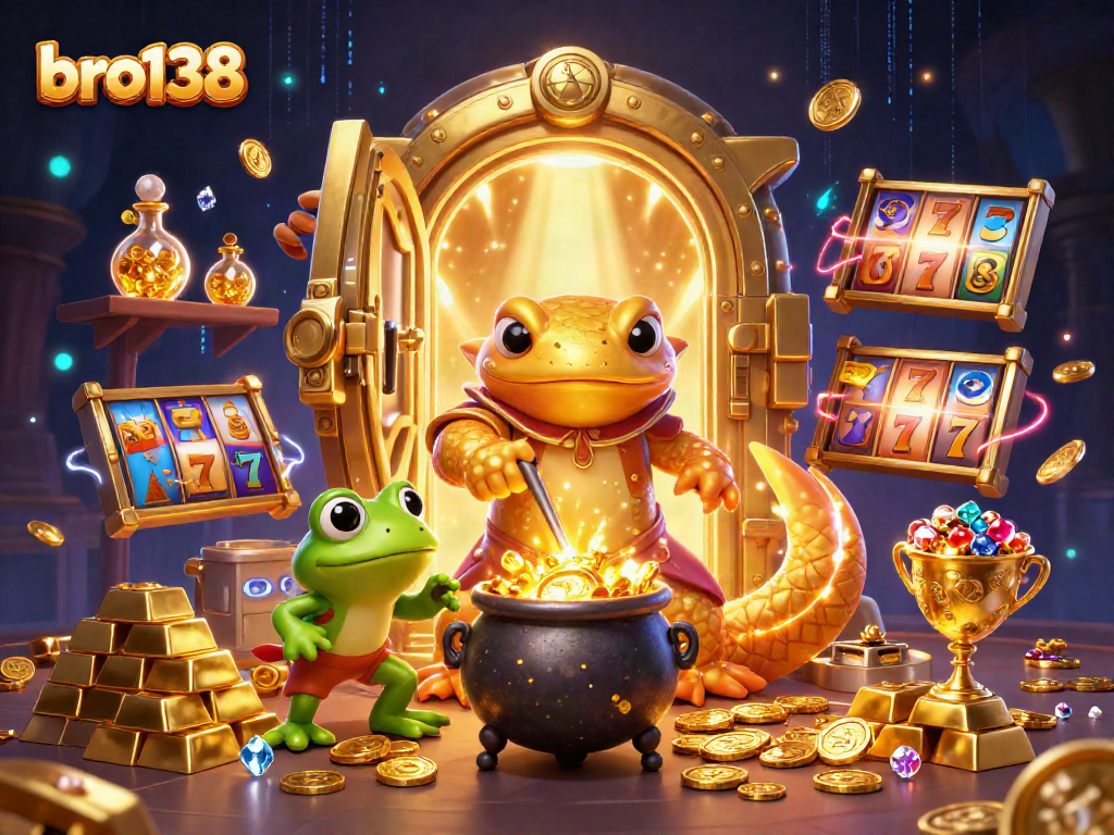 Spin with bro138 and experience the thrill of immersive slot games with vibrant graphics and rich animations.