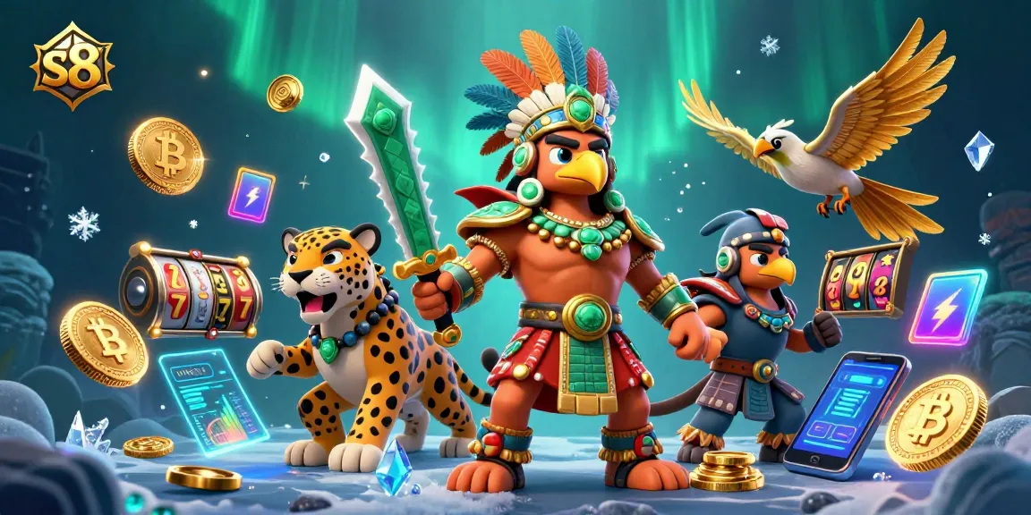 Engage with s8's thrilling online slots experience featuring stunning 3D graphics.