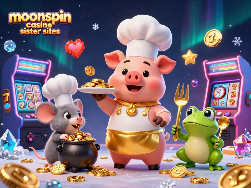 Engage with premier moonspin casino sister sites featuring lavish gold coins and fun game elements.
