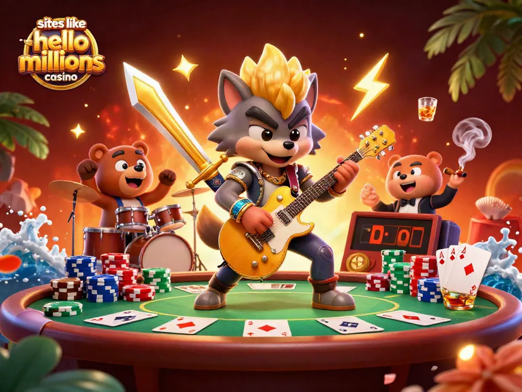 Experience thrilling gameplay with sites like Hello Millions Casino featuring slots and poker, captivating visuals!
