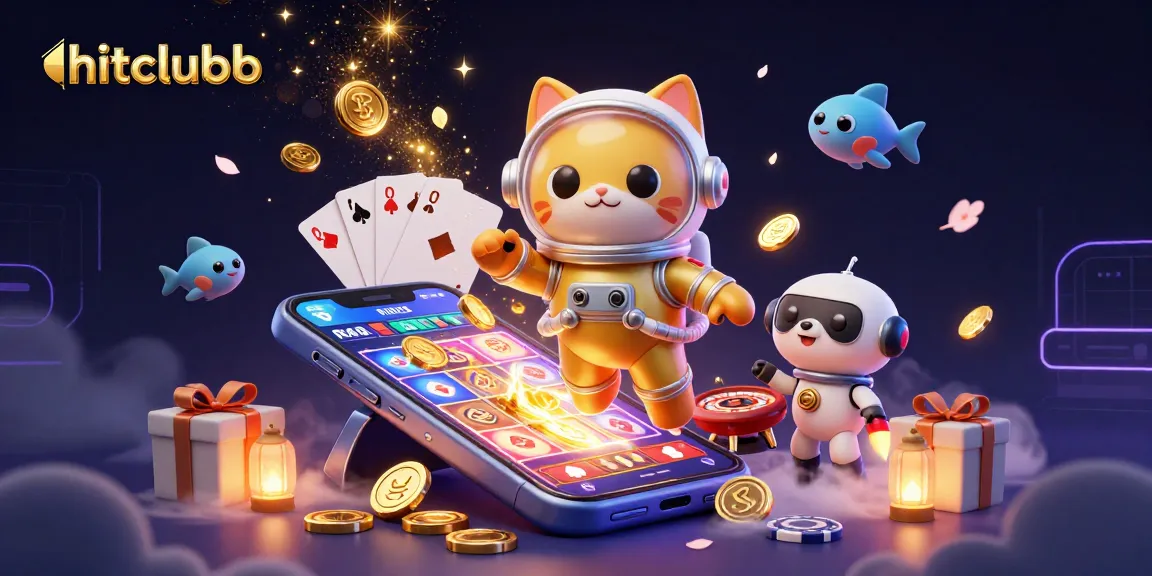 Engage in exciting gameplay with hitclubb, featuring vibrant slot games and dynamic casino elements.