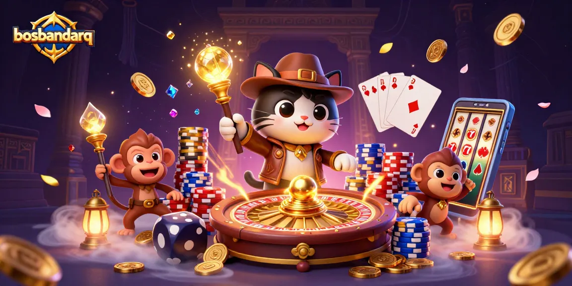 Experience thrilling gameplay at bosbandarq with captivating casino adventures.