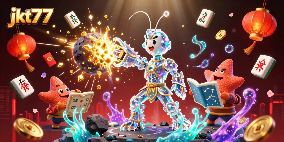 Permainan jkt77 menghadirkan pengalaman hebat dengan samurai mantis galaksi dalam ilustrasi menakjubkan.