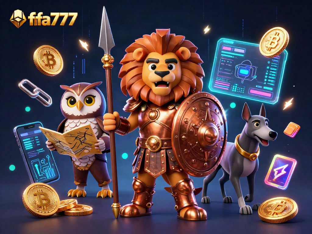 Experience fifa777 with a thrilling 3D digital casino scene featuring dynamic characters and vibrant elements.