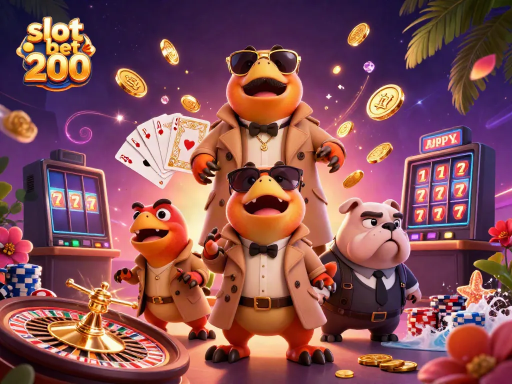 Experience big wins with exciting slot bet 200 games and vibrant casino elements.