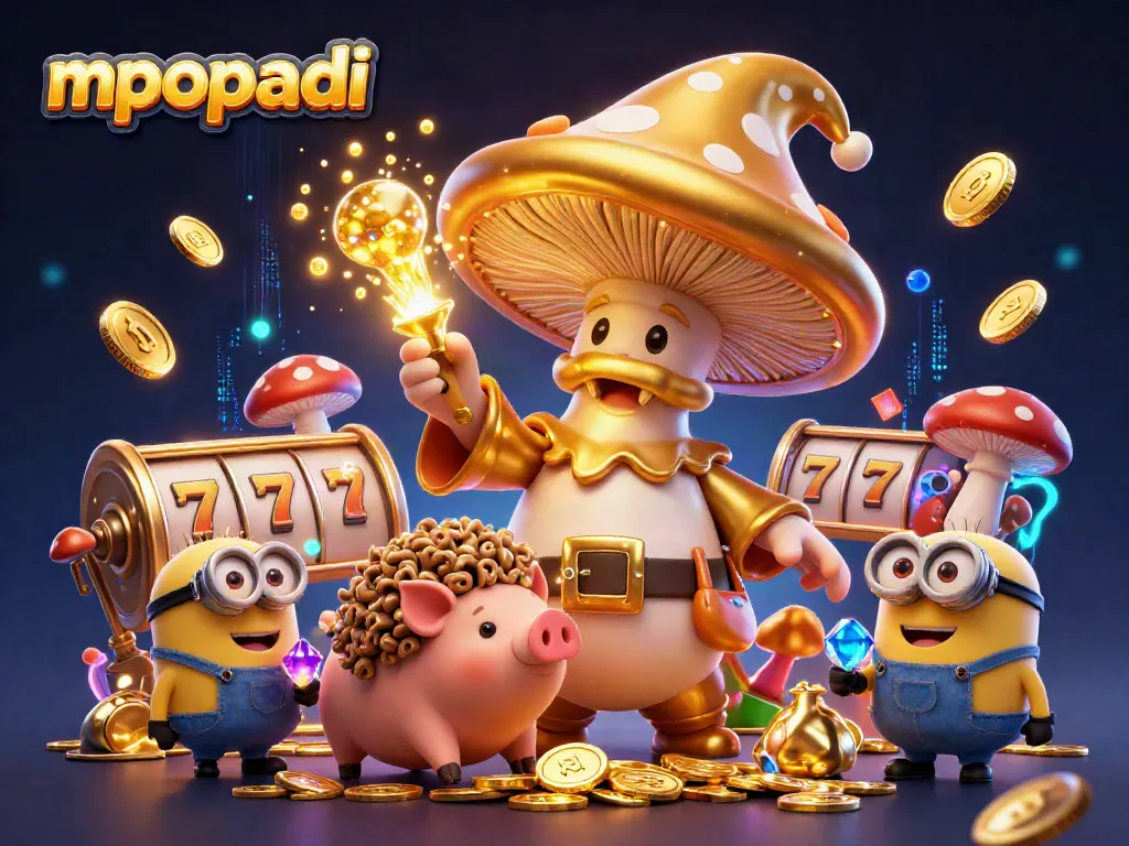 Engage with mpopadi's exhilarating slot games featuring a wizard and magical elements.