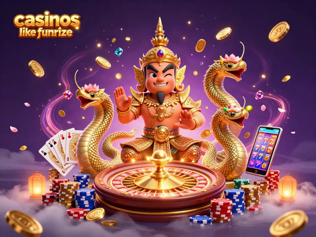 Engage with immersive games at casinos like funrize featuring dynamic slot action and vibrant casino elements.