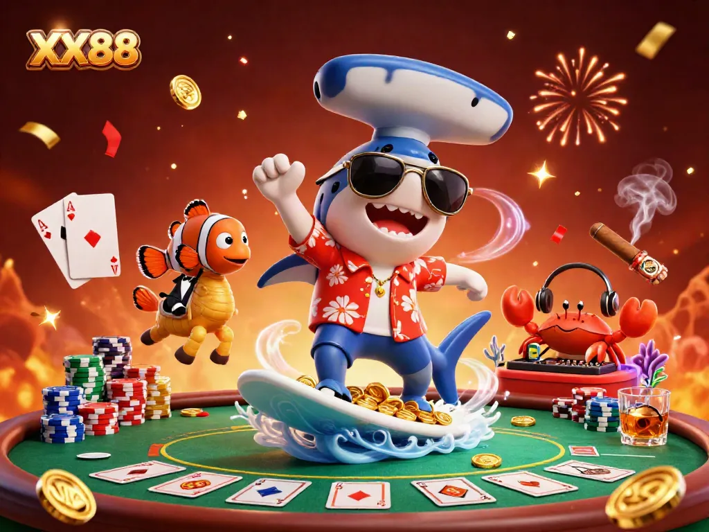 Watch XX88 enhance your casino experience with vibrant characters and thrilling gambling elements.