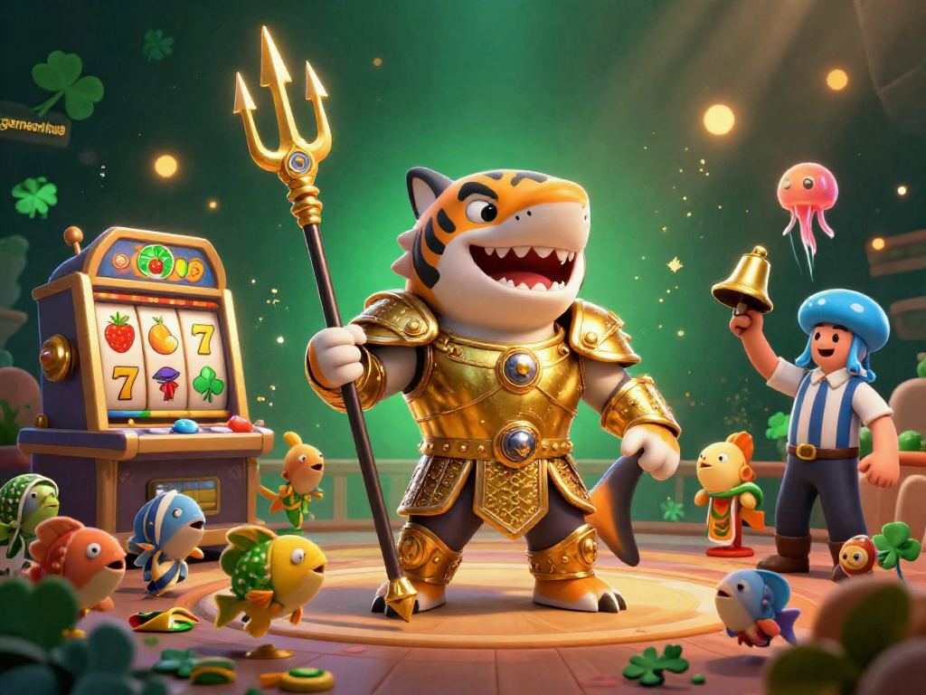 Experience thrilling slots gameplay with gamenohu68 featuring colorful reels and lively undersea characters.
