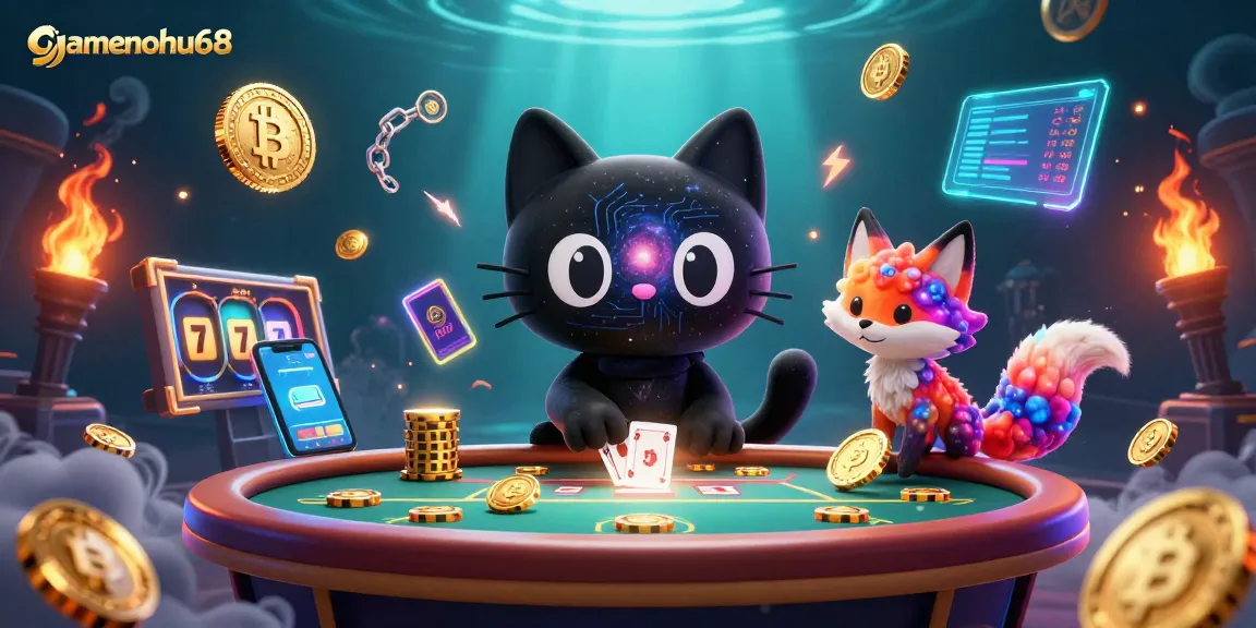 Experience the thrill at gamenohu68's cosmic casino with exciting slots and crypto features!