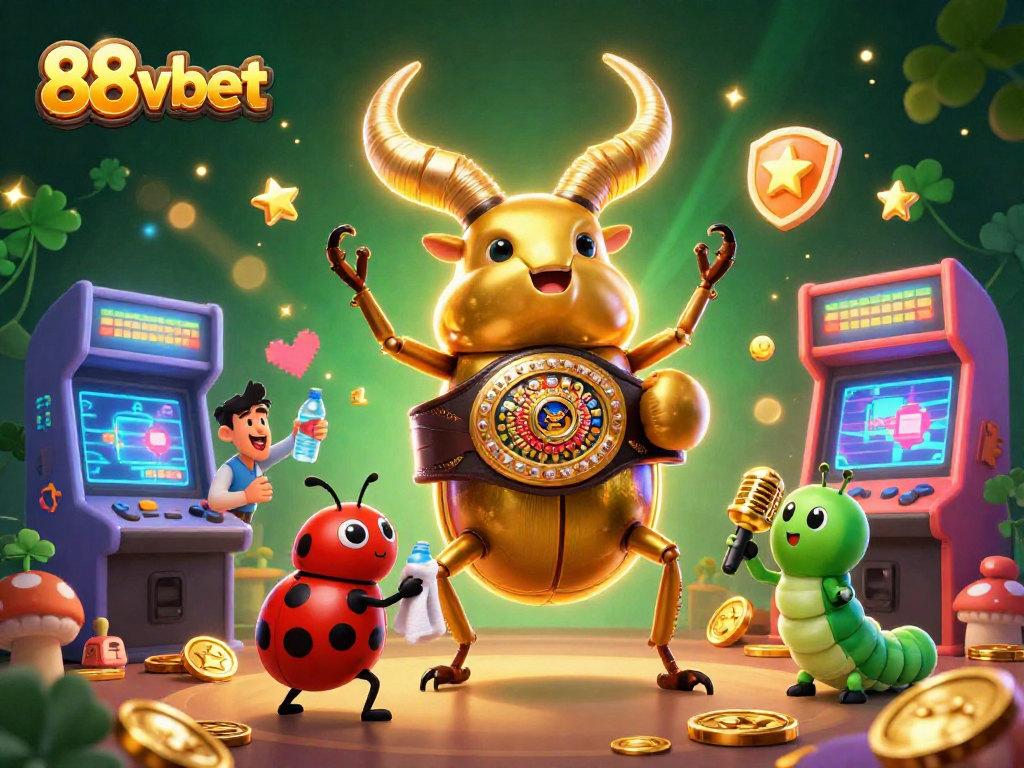 Experience thrilling gameplay with 88vbet's energetic 3D casino illustration showcasing dynamic elements.
