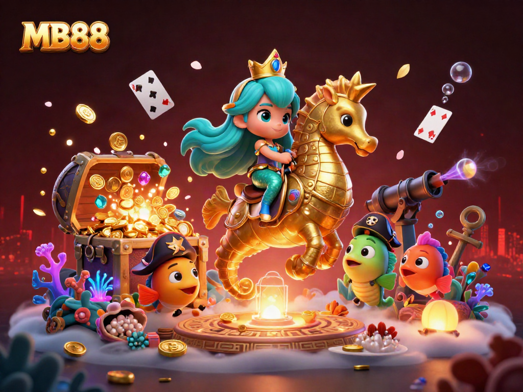 Play thrilling games with MB88 in a vibrant underwater world filled with treasures and adventure.