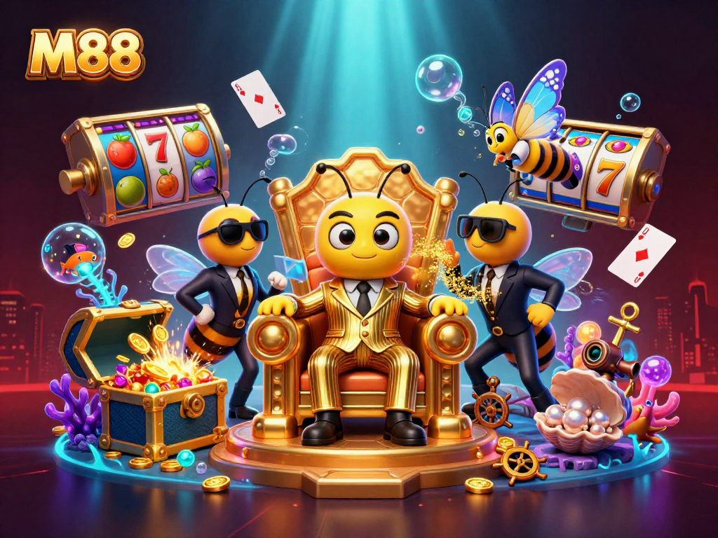M88 mang đến trải nghiệm cá cược slot với món quà lớn từ sòng bạc trực tuyến hàng đầu.