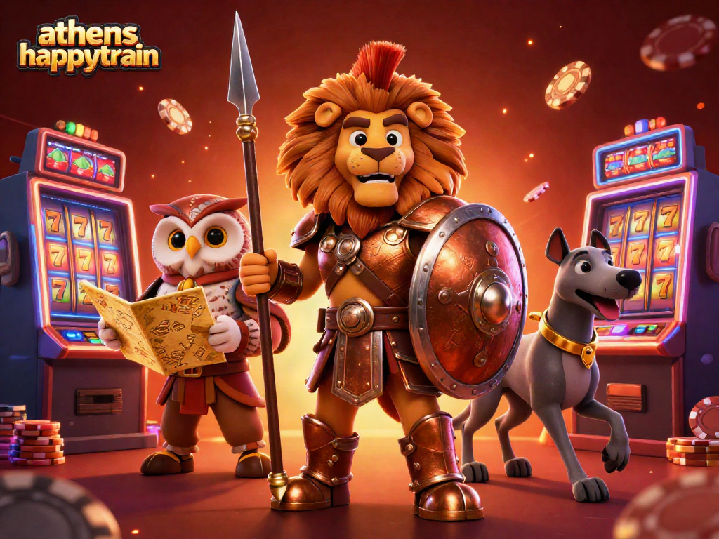 Join the excitement with athenshappytrain's thrilling slot machines and winning moments!