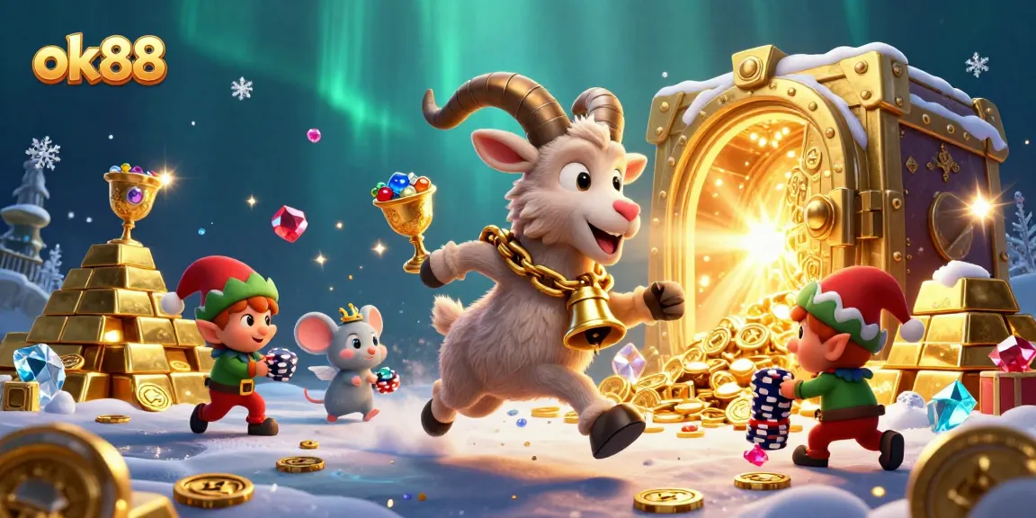 Engage in thrilling gaming at ok88, where cartoon characters navigate a lively casino adventure.