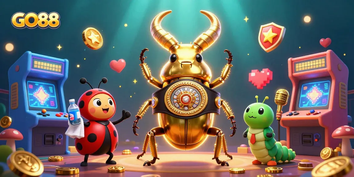 Engage in the vibrant GO88 casino adventure featuring dynamic characters and exciting game elements.
