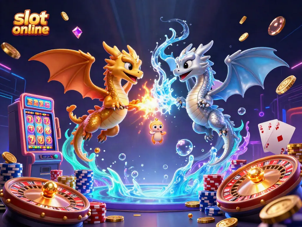 Engage in thrilling slot online action with spectacular dragons, vibrant coins, and mystical slots.