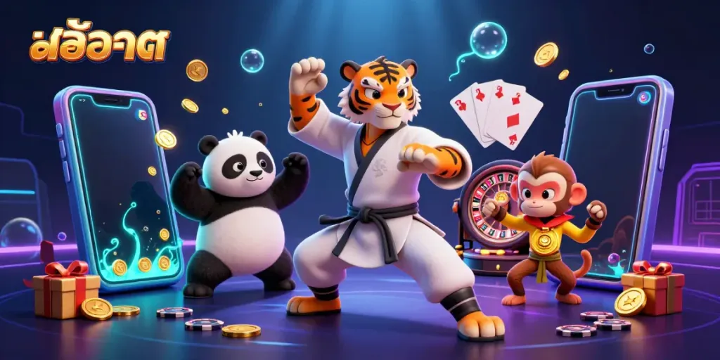 ผู้เล่นสามารถสนุกสนานกับการหมุนสล็อตด้วยเกมสล็อตที่ตระการตา