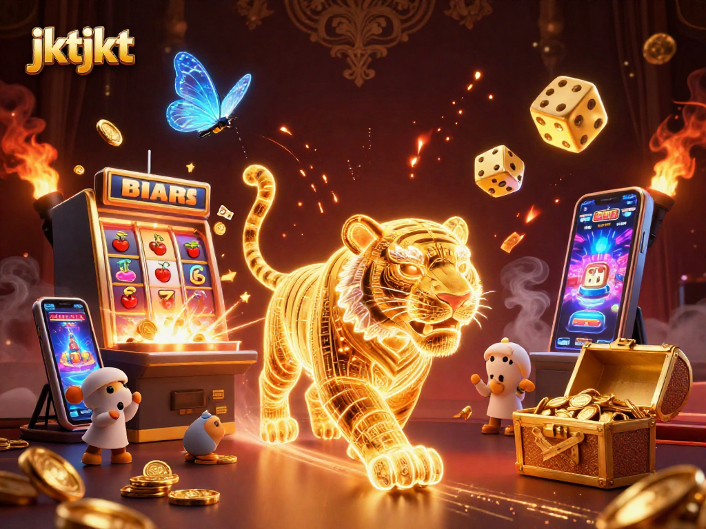 Mengoptimalkan pengalaman bermain jktjkt dengan jackpot, simbol keberuntungan, dan elemen kasino digital yang dinamis.