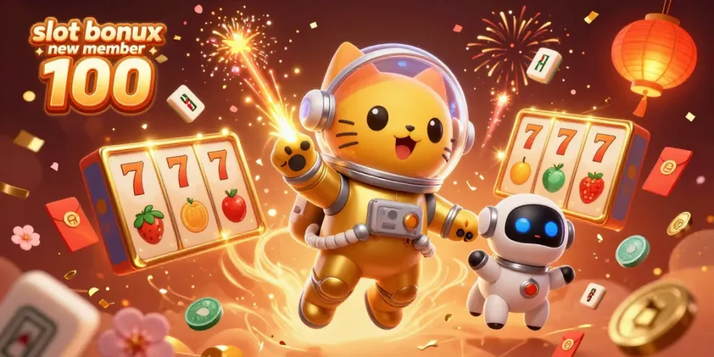 Engage with the thrill of winning through slot bonus new member 100 in a vibrant space setting with cosmic heroes.