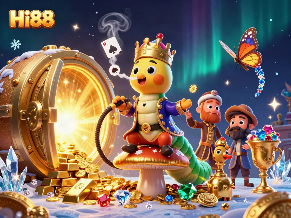Engage with Hi88's thrilling casino adventure featuring dynamic characters and sparkling treasures.